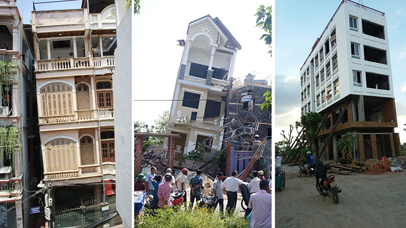 Tổng hợp cách xử lý lún nghiêng áp dụng công nghệ tiên tiến nhất hiện nay!