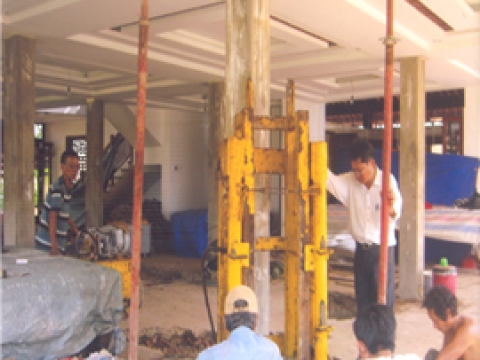 Nâng hạ căn nhà ở TP. Vũng Tàu